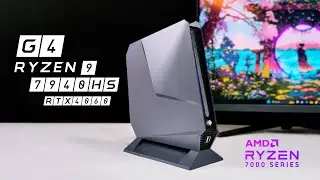 Первый взгляд на мини-ПК G4 Edge, Ryzen 9 7940HS RTX 4060 &mdash; невероятно быстрый компактный ПК