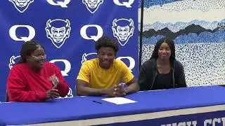 TYKELL HAMMERS COLLEGE SIGNING CELEBRATION