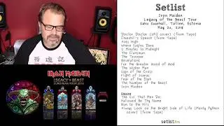 Iron Maiden Fan Club Ticket CON!!!