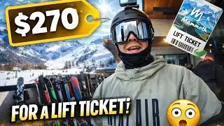 Riding Mammoth Mountain | First Snowboard Video 🏂