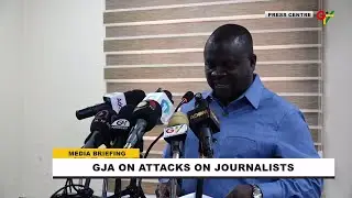 “This Must Stop!” — GJA President Speaks Out Against Attacks on Journalists at Press Centre 🎙️🛑