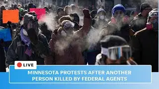 Minneapolis protest live: Minnesota state representatives protest border patrol shooting ICE tactics