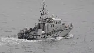 Irish Customs cutter  Suirbheir in lower Cork harbour on Friday November 8th - 2024.