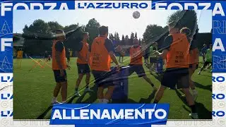 La staffetta: gli Azzurri si sfidano in allenamento! I Euro 2020