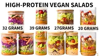 4 High Protein Vegan Salad Recipes For Weight Loss