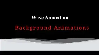 Wave Animations Design | Infinite wave Animations Design using HTML and css