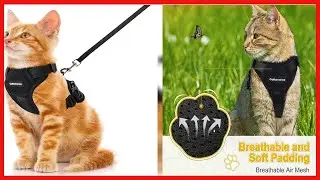 Quality product -  CatRomance Cat Harness Escape Proof, Breathable Mesh Cat Walking Harness, Adjusta