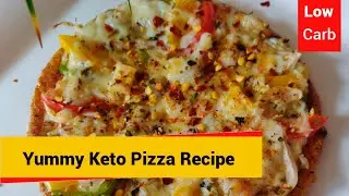 Keto Pizza: Keto Recipes | Gluten Free (Fathead Crust) | Low Carb Pizza | Lose weight with Keto