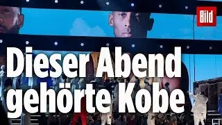 Bewegende Szene f&uuml;r Kobe Bryant bei den Grammys
