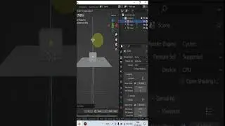 #BLENDER | #AREA LIGHT tutorial | #shorts #mj tutorial