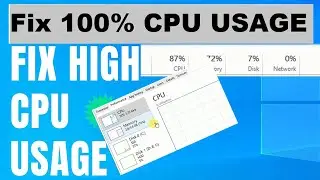 how to fix high CPU Usage in Window 10 Boost FPS [2024] Learn Bulk