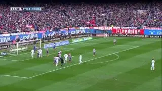 Atletico Madrid vs Realmadrid 2-2 Full First Half in HD La liga (MediaPro)
