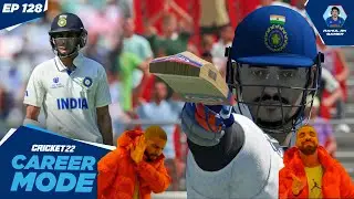 India's New No. 3 in Tests! - Cricket 22 My Career Mode #128