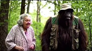 Bigfoot and grandma trying booger sugar #trending #bigfootvlog #viral #viralvideo