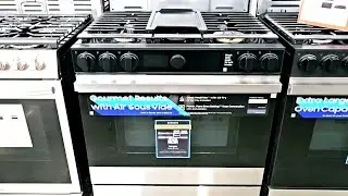 SAMSUNG BESPOKE GAS RANGE Shop with us at Home Depot!!!