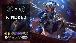 Kindred Jungle vs Karthus - KR Grandmaster Patch 12.7