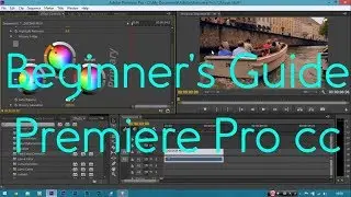 EDITING TUTORIALS IN PREMIERE PRO FOR BEGINNER'S!!