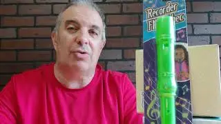 Recorder flute a bec ,toy review .a recording flute
