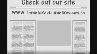 Toronto Restaurant Reviews