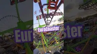 ❄️ EuroCoaster ❄️ #pov #Coaster #hydepark #winterwonderland