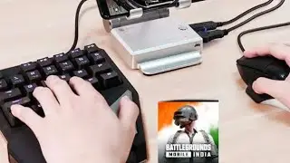 BGMI mobile mouse&ndash;keyboard setup pe try kar raha hoon &mdash; OP control! #short #live