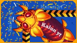🐍WORMSZONE.IO | Giant Slither Snake Top 01 🏆 | Epic Worms Zone Biggest Snake Gameplay! | Kalun yt