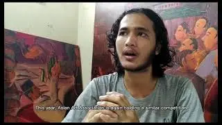 Speech by Indonesian Painter Adita Satya Dharma for World Charity Painting Competition 2021