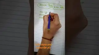 Division Trick (Divide By 10,100,1000) #short