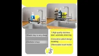 Maifan Sink Caddy Sponge Holder Review | Best Kitchen Organizer for Sponges & Soap?