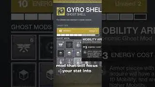 *High Stats*  focus stats Destiny 2 (Season 21) #shorts #destiny2  #destiny2guide #seasonofthedeep