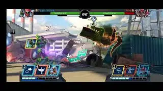 Mystic Force Red VS Lothor 