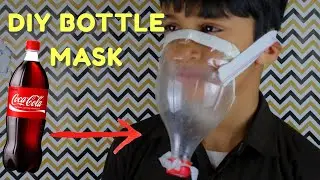 How To Make a Reusable Face Mask With Plastic Bottle | Virus Protection #HackingHakim #DIYdayNight