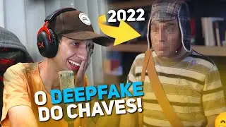 O POL&Ecirc;MICO DEEPFAKE DO CHAVES NA TV... REACT