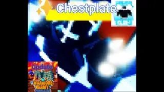 I got the ✨??? Chest Plate in Warriors Army Simulator! | Update