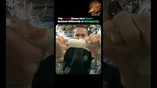 Water in Microgravity 💧