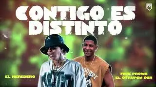 CONTIGO ES DISTINTO - @FereProwaOfficial  ❌ @Elotruponosa ❌PROWA MUSIC -( EL HEREDERO )-[VISUALIZER]