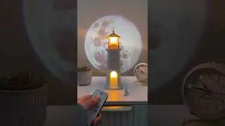 Lighthouse lamp 🛋️ #lighthouse #lamp #homedecor