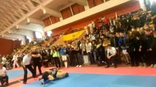 Sergey Efimov (Sev Arch) vs Estonian fighter @ Eurasian Pankration Championship 2014