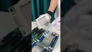 Server Pc build with AMD EPYC 7542 👺 RTX 4060 #pcbuild #gamingpc #pc #gaming #shorts