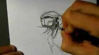 PREDATOR speed drawing by Adam Romuald Kłodecki