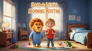 Sam & Leo&rsquo;s Morning Routine 🦁 | Fun Back-to-School Song for Kids! #learningsongs #kidssongs #kids