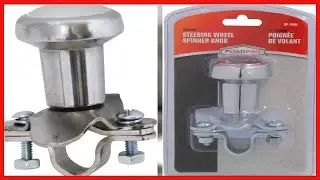 RoadPro RP-70100 Chrome Steering Wheel Spinner Knob