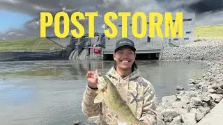 Post Storm Fishing A Giant Spillway (NEW PB)