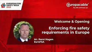 European Fire Safety Week 2022: EuroFSA presentation on enforcing fire safety requirements