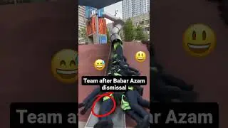 Pakistan team after Babar Azam dismissal | #cwc2023 #babarazam #shorts #youtubeshorts #pakvsned