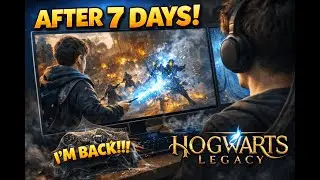 🔴 Hogwarts Legacy LIVE | Back After 7 Days &ndash; Spell-Cleaning Enemies!