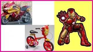 Siêu Anh Hùng Phiên Bản XE MOTO + XE ĐẠP