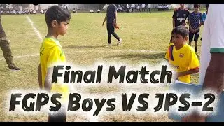 Final Match Football - FGPS Boys VS JPS-2 - kharian Cantt - Outstanding Performance