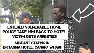 UPDATE! migrant enters young vulnerable woman's home!