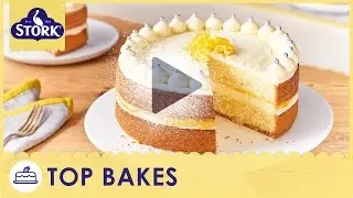 Zesty Lemon Celebration Cake Recipe Demonstration - Bake With Stork